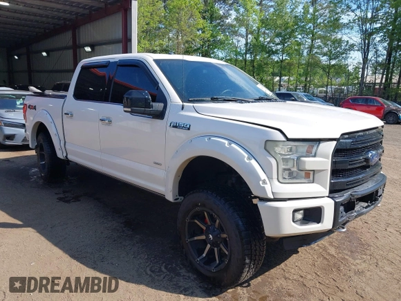 2015 Ford F-150 XLT with VIN 1FTEW1EG2FFC77044, listed as a IAAI auction lot 42094571 with 213,408 mi miles and . Bid and sale history available at DreamBid. Image 1.