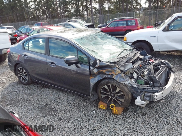 2015 Honda Civic EX z VIN 2HGFB2F88FH532762, wystawiony jako IAAI lot #41833653 z przebiegiem 99 187 mil mil oraz . Historia ofert i sprzedaży dostępna na DreamBid. Obrazek 14.