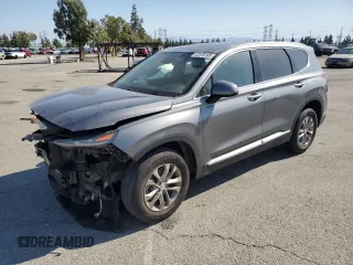 2019 Hyundai Santa Fe SEL z VIN 5NMS33AD9KH012184, wystawiony jako Copart lot #52578185 z przebiegiem 52 645 mil mil oraz Szkoda całkowita • Salvage title. Historia ofert i sprzedaży dostępna na DreamBid. Obrazek 1.