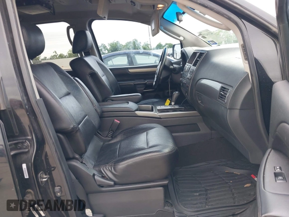 2009 Nissan Armada SE z VIN 5N1BA08D59N602675, wystawiony jako IAAI lot #42314277 z przebiegiem 168 540 mil mil oraz . Historia ofert i sprzedaży dostępna na DreamBid. Obrazek 5.