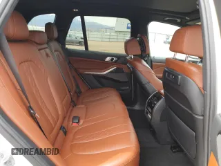 2021 BMW X5 M50i with VIN 5UXJU4C05M9E44232, listed as a Copart auction lot 53387665 with 49,978 mi miles and Salvage Title. Bid and sale history available at DreamBid. Image 12.
