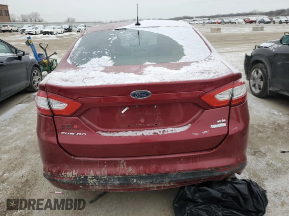 2015 Ford Fusion SE with VIN 3FA6P0HD7FR234180, listed as a Copart auction lot 45045495 with 175,012 mi miles and Salvage Title. Bid and sale history available at carsss.com. Image 6.