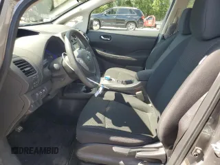 2017 Nissan LEAF SV with VIN 1N4BZ0CPXHC308851, listed as a Copart auction lot 57626535 with 51,912 mi miles and Salvage title. Bid and sale history available at DreamBid. Image 7.