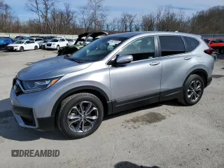 2022 Honda CR-V EX-L with VIN 5J6RW2H85NL000359, listed as a Copart auction lot 41827613 with 11,574 mi miles and Salvage Title. Bid and sale history available at carsss.com. Image 1.