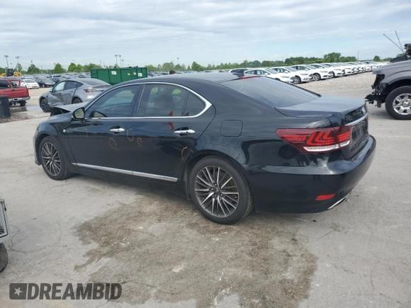 2013 Lexus LS 460 z VIN JTHCL5EF0D5019587, wystawiony jako Copart lot #56037955 z przebiegiem 139 382 mil mil oraz Szkoda całkowita • Salvage title. Historia ofert i sprzedaży dostępna na DreamBid. Obrazek 2.