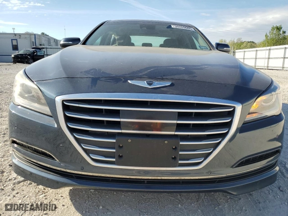 2015 Hyundai Genesis 3.8L with VIN KMHGN4JE9FU048708, listed as a Copart auction lot 50269005 with 85,063 mi miles and Salvage Title. Bid and sale history available at carsss.com. Image 5.