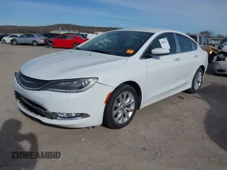 2015 Chrysler 200 C with VIN 1C3CCCCG4FN646351, listed as a IAAI auction lot 41085612 with Not Provided miles and . Bid and sale history available at carsss.com. Image 16.