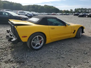 2003 Chevrolet Corvette with VIN 1G1YY32G835106073, listed as a Copart auction lot 70018534 with 71,517 mi miles and Salvage Title. Bid and sale history available at carsss.com. Image 3.