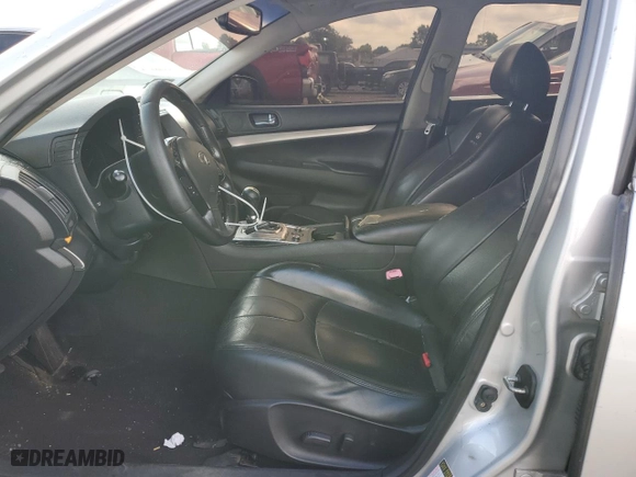 2011 Infiniti G25 Sedan x with VIN JN1DV6AR8BM451789, listed as a Copart auction lot 62542884 with 0 mi miles and Salvage Title. Bid and sale history available at carsss.com. Image 7.