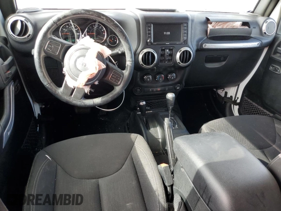 2018 Jeep Wrangler JK Unlimited Sahara with VIN 1C4BJWEG2JL830445, listed as a Copart auction lot 75272164 with 47,929 mi miles and Salvage Title. Bid and sale history available at carsss.com. Image 8.