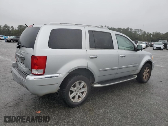 2008 Chrysler Aspen Limited z VIN 1A8HX58N28F117382, wystawiony jako Copart lot #47127695 z przebiegiem 190 599 mil mil oraz Szkoda całkowita • Salvage title. Historia ofert i sprzedaży dostępna na DreamBid. Obrazek 3.