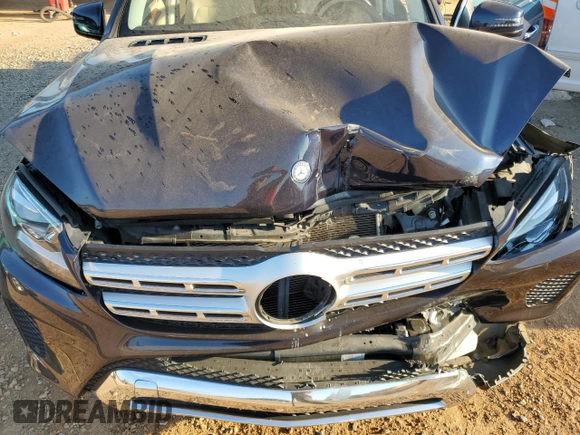 2017 Mercedes-Benz GLS 450 with VIN 4JGDF6EEXHA939004, listed as a Copart auction lot 67556484 with 86,800 mi miles and Salvage Title. Bid and sale history available at DreamBid. Image 12.
