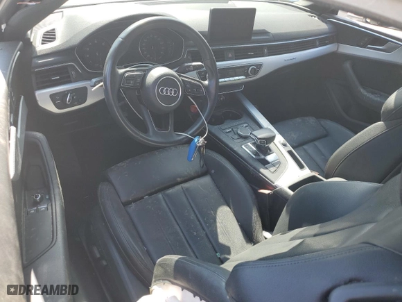 2019 Audi A5 Coupe Premium with VIN WAUSNAF59KA017859, listed as a Copart auction lot 60454993 with 0 mi miles. Bid and sale history available at carsss.com. Image 8.