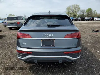 2023 Audi Q5 Sportback S line Premium с VIN WA14AAFY8P2149962, выставлен на аукционе Copart как лот 54021195 с пробегом 36 875 миль миль и Списание • Salvage title. История ставок и продаж доступна на DreamBid. Изображение 6.