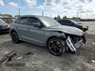 2019 Audi SQ5 Premium Plus with VIN WA1B4AFY1K2001739, listed as a Copart auction lot 44765984 with 29,469 mi miles and . Bid and sale history available at DreamBid. Image 4.
