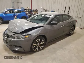 2017 Nissan Maxima SV with VIN 1N4AA6AP5HC454597, listed as a Copart auction lot 49374345 with 95,958 mi miles and Non Repairable. Bid and sale history available at carsss.com. Image 1.