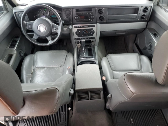 2006 Jeep Commander with VIN 1J8HH48N06C324424, listed as a Copart auction lot 89406105 with 207,170 mi miles and Salvage Title. Bid and sale history available at carsss.com. Image 8.