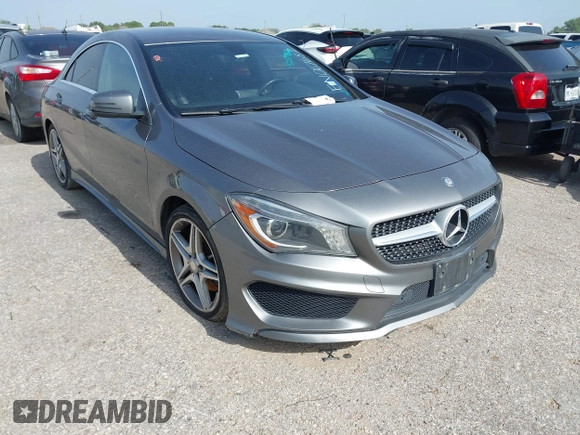 2014 Mercedes-Benz CLA 250 with VIN WDDSJ4EB1EN067682, listed as a IAAI auction lot 42599836 with 165,579 mi miles and . Bid and sale history available at DreamBid. Image 1.