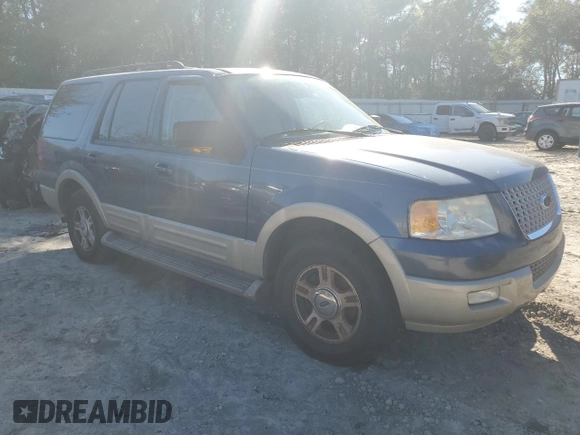 2006 Ford Expedition Eddie Bauer with VIN 1FMFU17506LA64970, listed as a Copart auction lot 45579015 with 0 mi miles and Salvage Title. Bid and sale history available at carsss.com. Image 4.