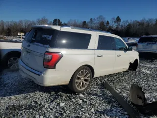 2021 Ford Expedition Max Platinum with VIN 1FMJK1MTXMEA30295, listed as a Copart auction lot 41738105 with 79,779 mi miles and Salvage title. Bid and sale history available at DreamBid. Image 3.