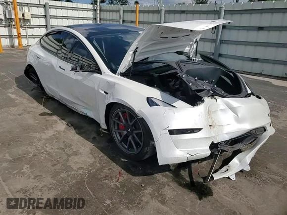 2023 Tesla Model 3 z VIN 5YJ3E1EA7PF576489, wystawiony jako Copart lot #61039505 z przebiegiem 35 243 mil mil oraz Nie do naprawy • Non repairable. Historia ofert i sprzedaży dostępna na DreamBid. Obrazek 14.