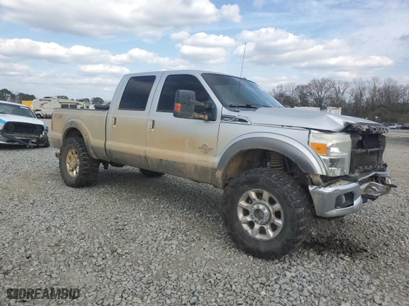 2012 Ford Super Duty F-250 SRW XL with VIN 1FT7W2BT7CEB77961, listed as a Copart auction lot 44138435 with 246,977 mi miles and Salvage Title. Bid and sale history available at carsss.com. Image 4.