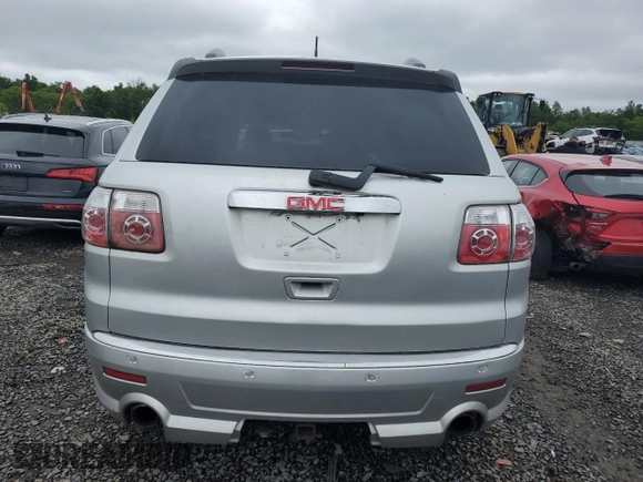 2012 GMC Acadia Denali with VIN 1GKKVTED2CJ187638, listed as a Copart auction lot 58170765 with 126,425 mi miles and Salvage title. Bid and sale history available at DreamBid. Image 6.