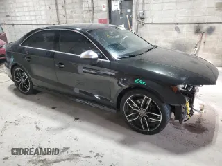 2015 Audi S3 2.0T Premium Plus with VIN WAUBFGFF6F1115875, listed as a Copart auction lot 84928384 with 144,846 mi miles and Salvage Title. Bid and sale history available at carsss.com. Image 4.