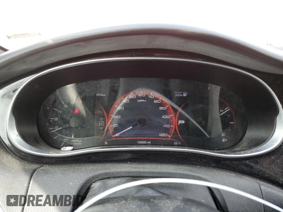2013 Dodge Dart Limited with VIN 1C3CDFCH1DD313065, listed as a Copart auction lot 54267815 with 120,055 mi miles and Salvage Title. Bid and sale history available at carsss.com. Image 9.