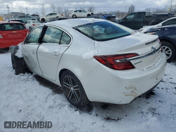 2017 Buick Regal Premium II with VIN 2G4GS5GX3H9106903, listed as a Copart auction lot 47918745 with 80,965 mi miles and Salvage title. Bid and sale history available at DreamBid. Image 2.
