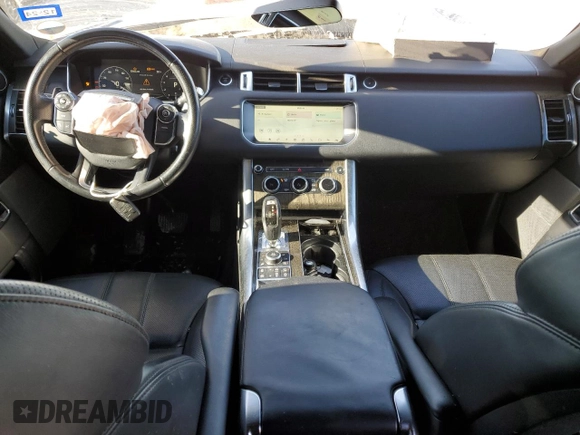 2017 Land Rover Range Rover Sport with VIN SALWR2FE3HA128357, listed as a Copart auction lot 86015104 with 62,257 mi miles and Salvage Title. Bid and sale history available at DreamBid. Image 8.