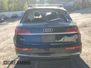 2023 Audi Q5 S line Premium Plus with VIN WA1EAAFY7P2023256, listed as a Copart auction lot 70294344 with 0 mi miles and Salvage Title. Bid and sale history available at carsss.com. Image 6.