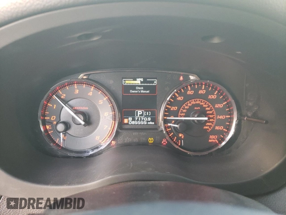 2015 Subaru WRX Premium with VIN JF1VA1D67F8806148, listed as a Copart auction lot 47891145 with 85,555 mi miles and Salvage Title. Bid and sale history available at carsss.com. Image 9.