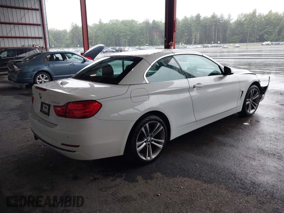 2017 BMW 4 Series 430i xDrive z VIN WBA4U9C30H5H64364, wystawiony jako IAAI lot #42502753 z przebiegiem 100 988 mil mil oraz . Historia ofert i sprzedaży dostępna na DreamBid. Obrazek 4.