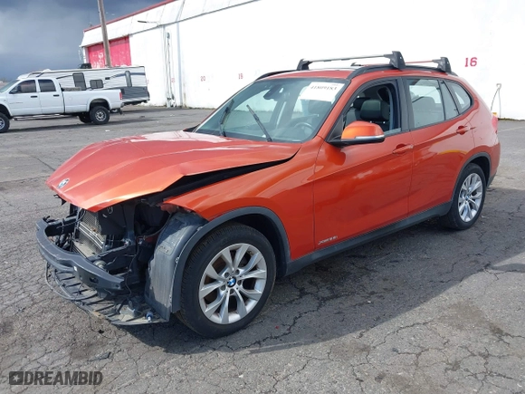 2013 BMW X1 xDrive28i with VIN WBAVL1C58DVR90699, listed as a IAAI auction lot 41809183 with 96,986 mi miles. Bid and sale history available at carsss.com. Image 2.