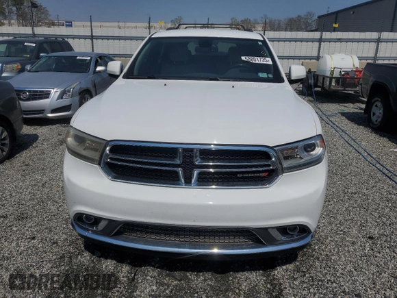 2015 Dodge Durango Limited with VIN 1C4RDJDG5FC789505, listed as a Copart auction lot 50801735 with 210,831 mi miles and Salvage Title. Bid and sale history available at carsss.com. Image 5.