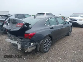 2015 Acura TLX Advance with VIN 19UUB3F72FA005092, listed as a IAAI auction lot 42508850 with 110,853 mi miles and . Bid and sale history available at DreamBid. Image 4.