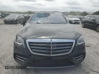 2018 Mercedes-Benz S 560 with VIN WDDUG8GB0JA384253, listed as a Copart auction lot 76186244 with 73,378 mi miles and Non Repairable. Bid and sale history available at DreamBid. Image 5.