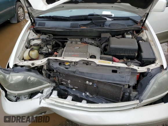 2000 Lexus RX 300 with VIN JT6HF10U6Y0132967, listed as a Copart auction lot 82452084 with 206,616 mi miles and Salvage Title. Bid and sale history available at carsss.com. Image 12.