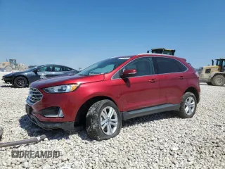 2019 Ford Edge SEL z VIN 2FMPK3J9XKBC35655, wystawiony jako Copart lot #52119085 z przebiegiem 22 395 mil mil oraz Szkoda całkowita • Salvage title. Historia ofert i sprzedaży dostępna na DreamBid. Obrazek 1.