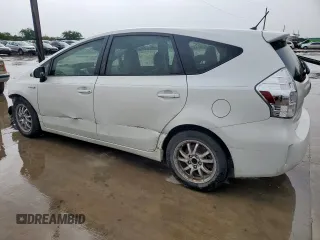 2012 Toyota Prius Two with VIN JTDZN3EU6C3102847, listed as a Copart auction lot 54197125 with 106,973 mi miles and Salvage Title. Bid and sale history available at DreamBid. Image 2.