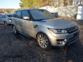 2016 Land Rover Range Rover Sport V6 Diesel HSE with VIN SALWR2KF0GA649386, listed as a IAAI auction lot 41769741 with 100,302 mi miles. Bid and sale history available at carsss.com. Image 1.