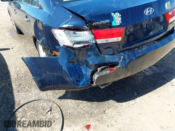 2006 Hyundai Sonata GLS with VIN 5NPEU46F96H012883, listed as a IAAI auction lot 41889359 with 174,518 mi miles and . Bid and sale history available at DreamBid. Image 6.