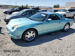2002 Ford Thunderbird Hardtop Premium with VIN 1FAHP60A72Y115926, listed as a Copart auction lot 52242135 with 120,693 mi miles and Salvage Title. Bid and sale history available at DreamBid. Image 1.