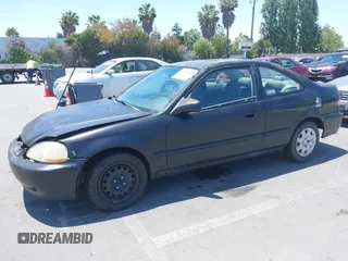 2000 Honda Civic DX z VIN 1HGEJ6224YL116656, wystawiony jako IAAI lot #42483105 z przebiegiem 265 701 mil mil oraz . Historia ofert i sprzedaży dostępna na DreamBid. Obrazek 2.
