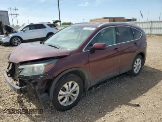 2012 Honda CR-V EX-L with VIN 5J6RM4H7XCL062958, listed as a Copart auction lot 56604455 with 192,002 mi miles and Non repairable. Bid and sale history available at DreamBid. Image 1.