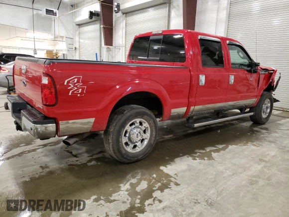 2015 Ford Super Duty F-250 SRW Lariat with VIN 1FT7W2B64FED07743, listed as a Copart auction lot 53460125 with 72,800 mi miles and Salvage Title. Bid and sale history available at carsss.com. Image 3.