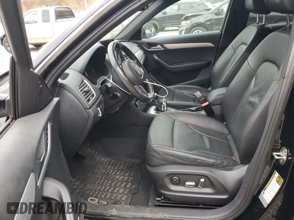 2017 Audi Q3 Prestige with VIN WA1GCCFS0HR016488, listed as a Copart auction lot 78816884 with 122,223 mi miles and Salvage Title. Bid and sale history available at carsss.com. Image 7.