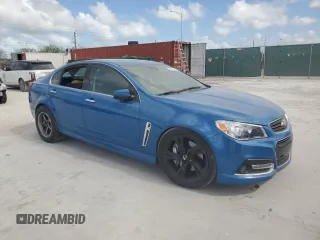 2015 Chevrolet SS with VIN 6G3F15RW9FL121373, listed as a Copart auction lot 53879485 with 133,845 mi miles and Salvage Title. Bid and sale history available at carsss.com. Image 4.