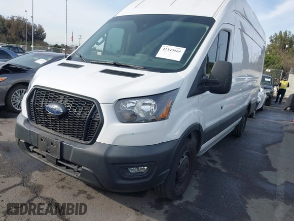 2021 Ford Transit Cargo with VIN 1FTBW3X82MKA19468, listed as a IAAI auction lot 41345565 with 67,485 mi miles. Bid and sale history available at carsss.com. Image 17.